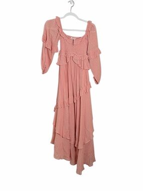 Free People x Spell Clementine Mermaid Maxi Dress Size XS Coquette Feminine
